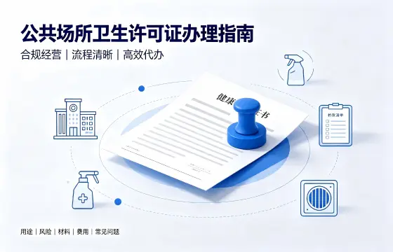 公共场所卫生许可证