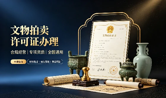 文物拍卖许可证