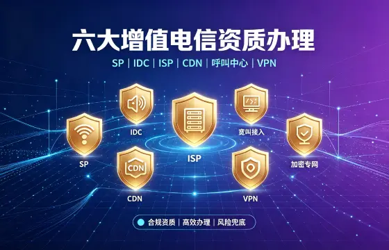 SP、IDC、 ISP、CDN、 呼中心、VPN
