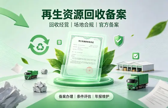 再生资源回收备案
